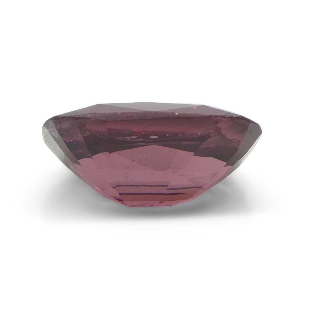 3,24ct Spinello rosso rettangolare a cuscino dalla Birmania in vendita 5