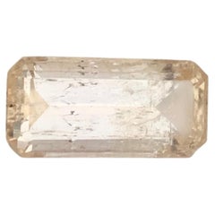 3.25 Carat Natural Loose Imperial Topaz Emerald Shape Gemstone