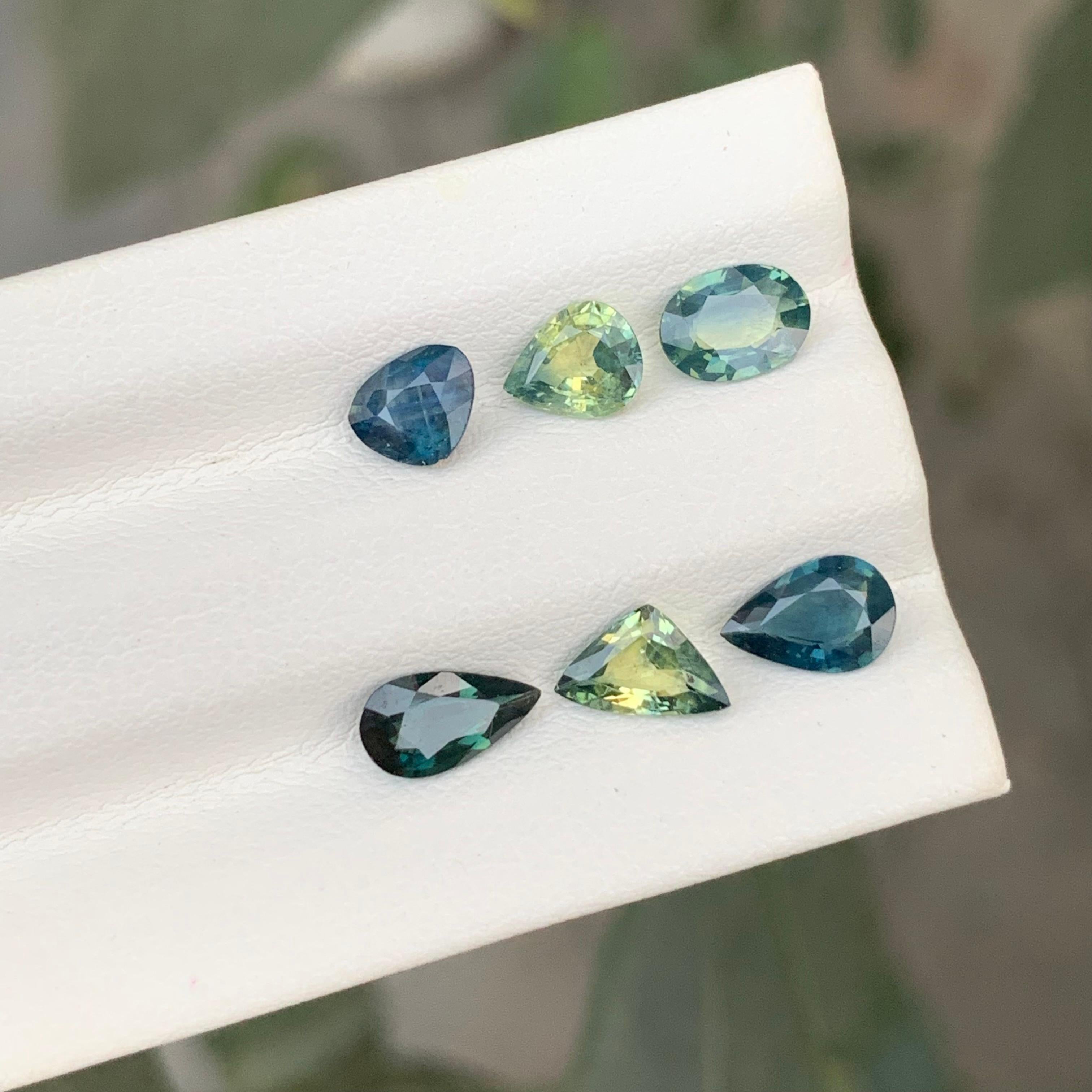Arts and Crafts 3.25 Carat Natural Loose Sapphire Lot For Jewellery Making For Sale