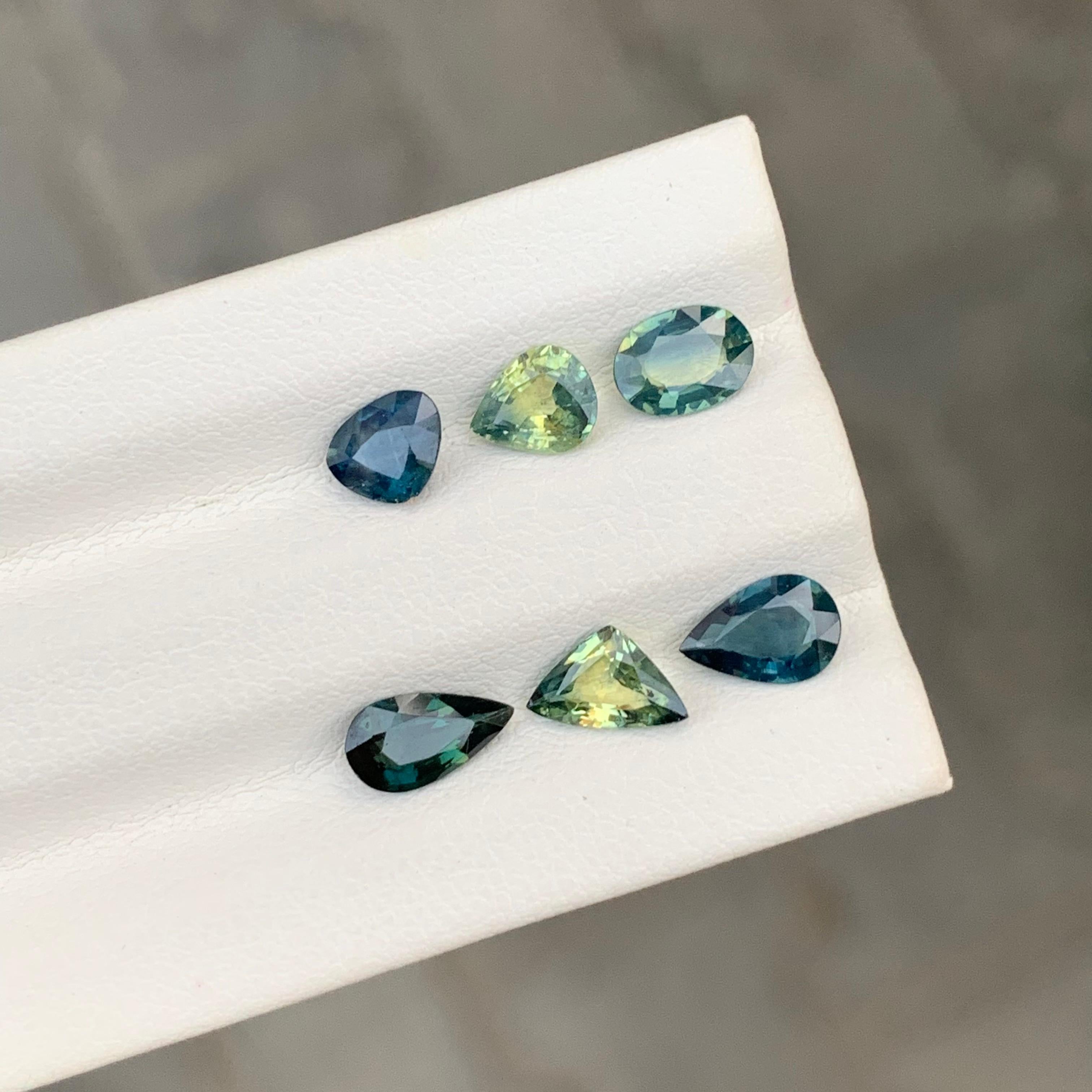 Women's or Men's 3.25 Carat Natural Loose Sapphire Lot For Jewellery Making For Sale