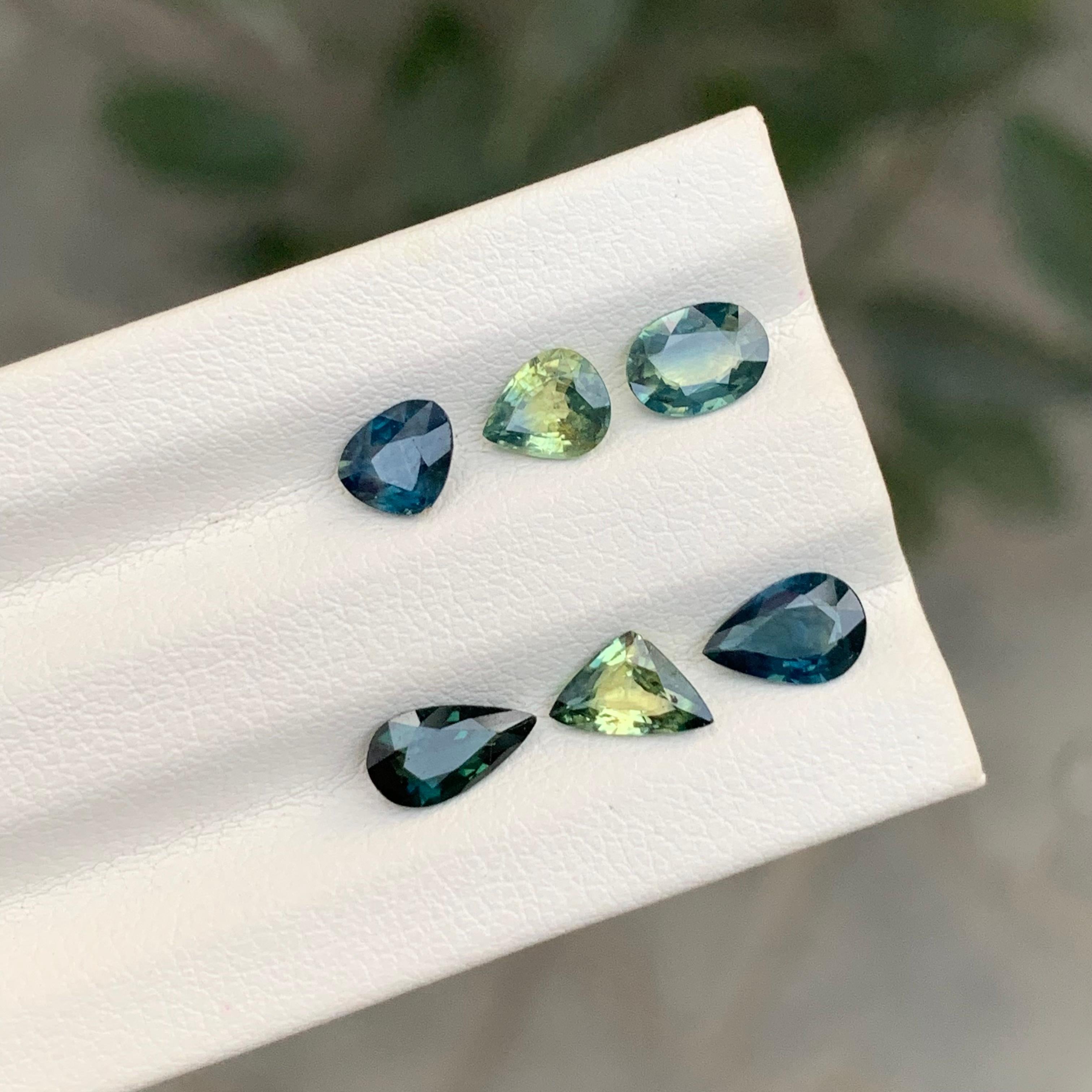 3.25 Carat Natural Loose Sapphire Lot For Jewellery Making For Sale 1