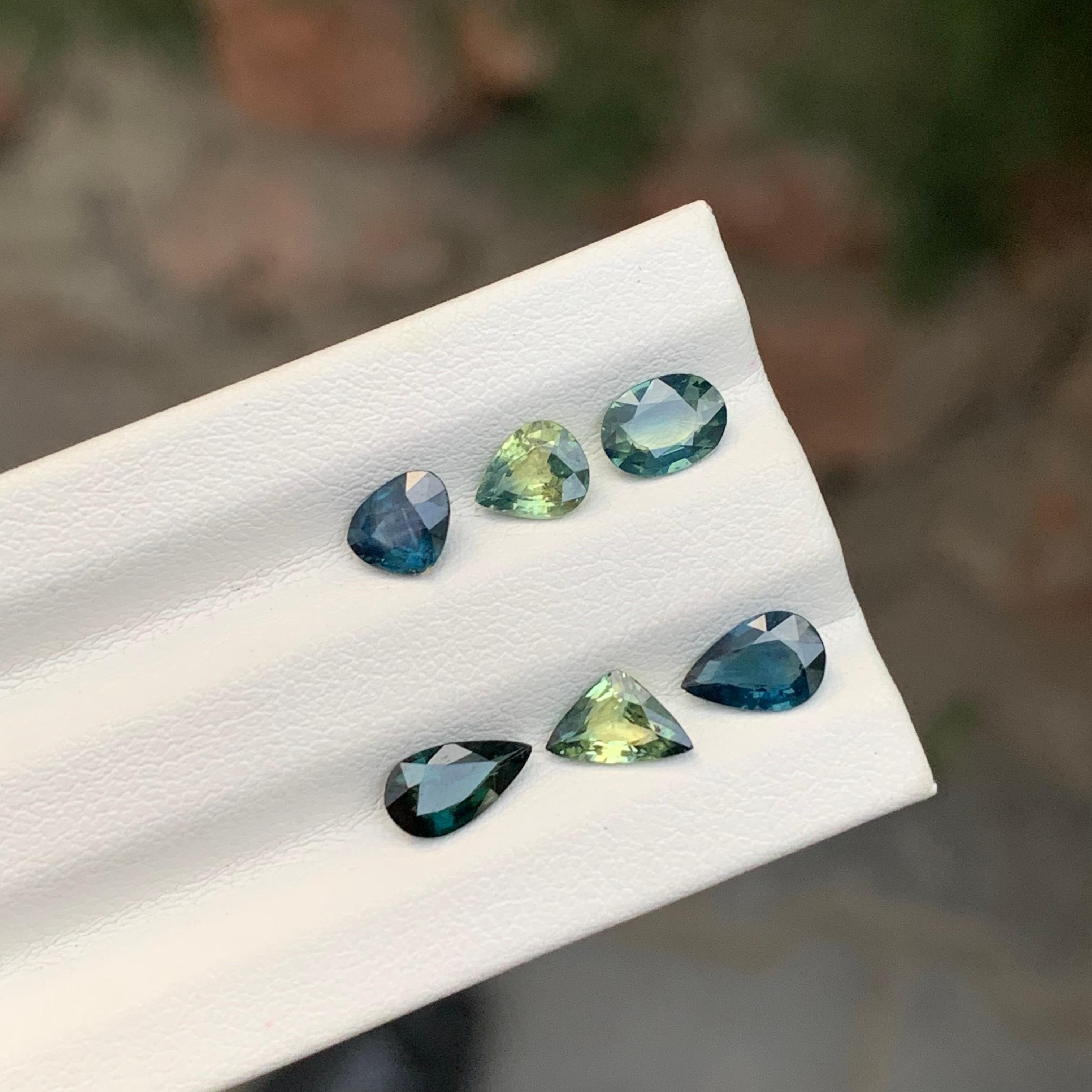 3.25 Carat Natural Loose Sapphire Lot For Jewellery Making For Sale 2