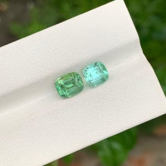 3.25 Carat Natural Loose Tourmaline Pieces Cushion Shape Gem For Jewellery