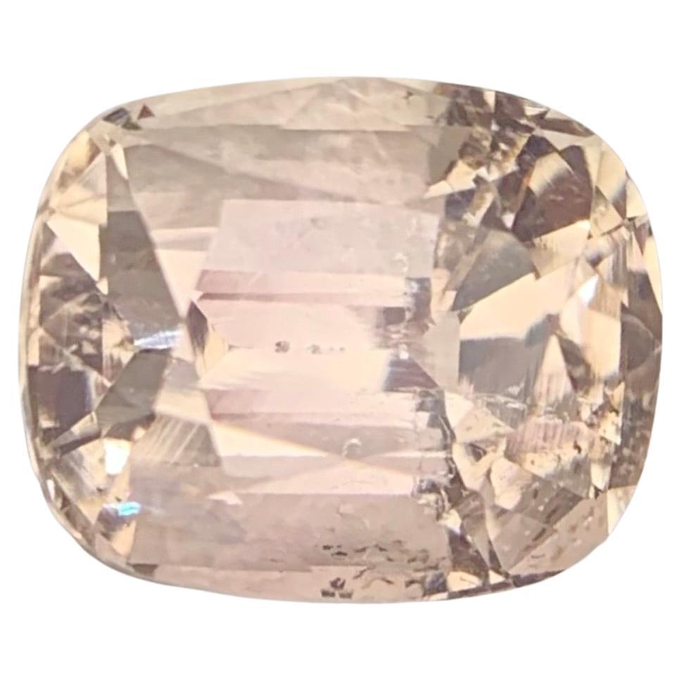 3.25 Carats Natural Loose Imperial Topaz Cushion Cut