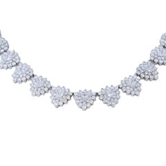 32.50 Carat Diamond Link Necklace