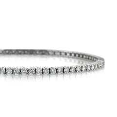 3.25ct Runder Diamant im Brillantschliff Tennisarmband