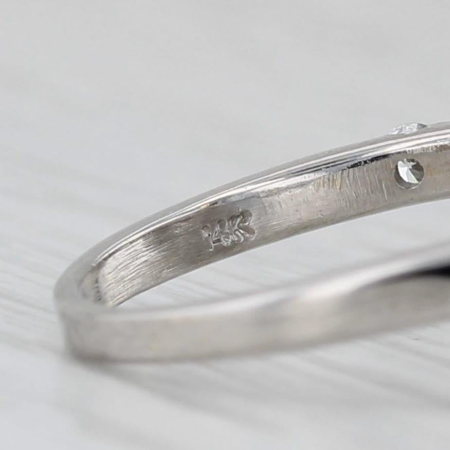 3.25ctw Round Diamond Halo Engagement Ring 14k White Gold Size 7 GIA For Sale 1