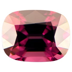 3.26-Carat Natural Spinel — Cushion Cut, Intense Pinkish Violet, Untreated