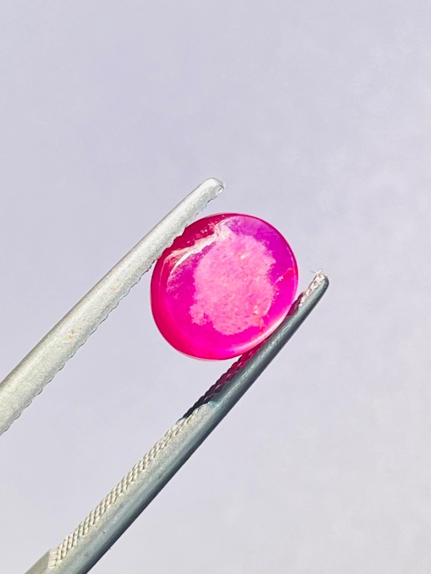 3.26 Ct GUILD Certified Natural Star Ruby Burma Unheated eye clean quality in vendita 12