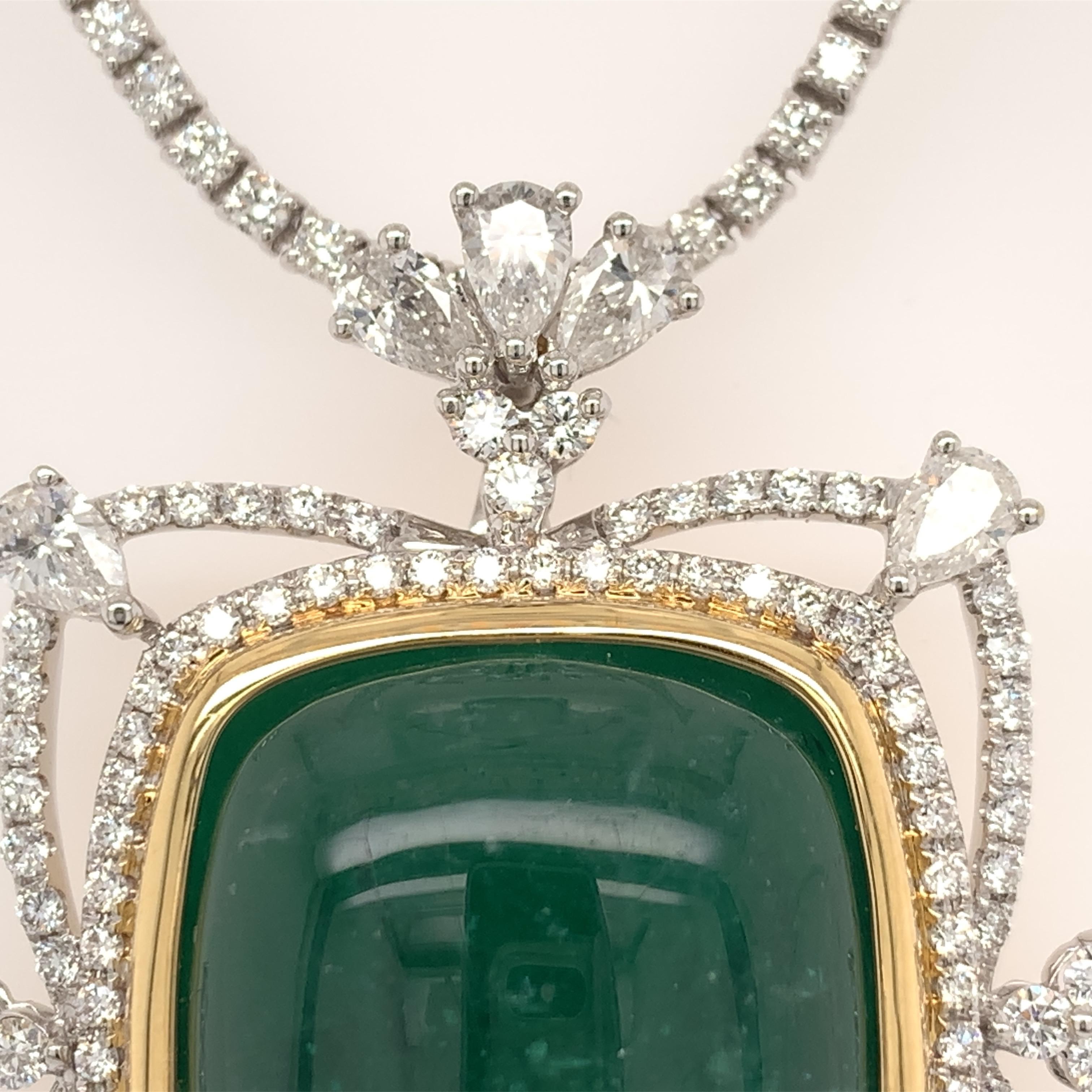 colombian emerald necklace