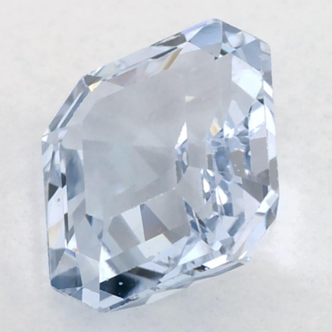 3.28 Ct Blue Sapphire Octagon Loose Gemstone (pierre précieuse en vrac) Pour femmes en vente