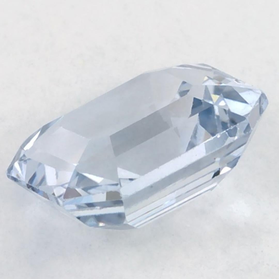 3.28 Ct Blue Sapphire Octagon Loose Gemstone (pierre précieuse en vrac) en vente 3