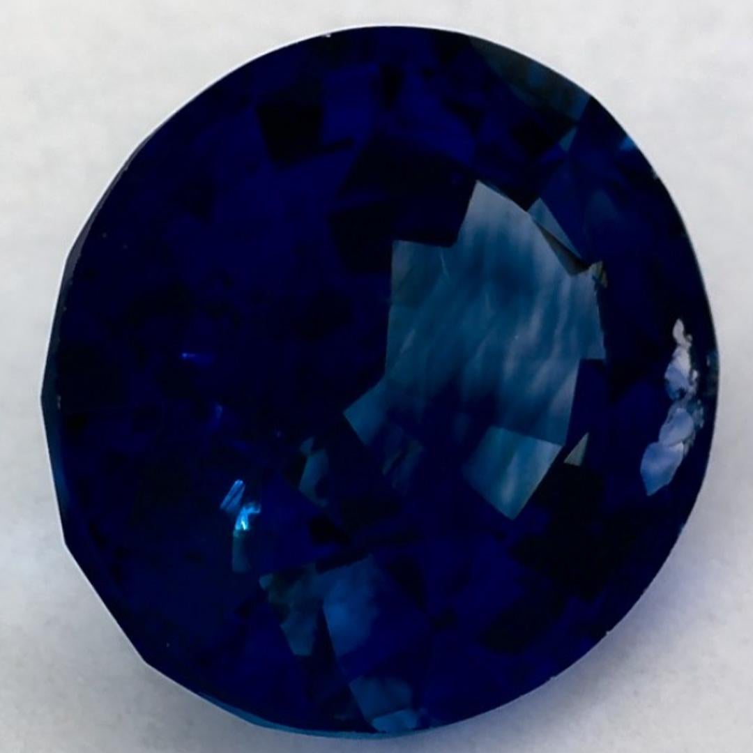 3.28 Karat Blauer Saphir Oval Loser Edelstein (Ovalschliff) im Angebot