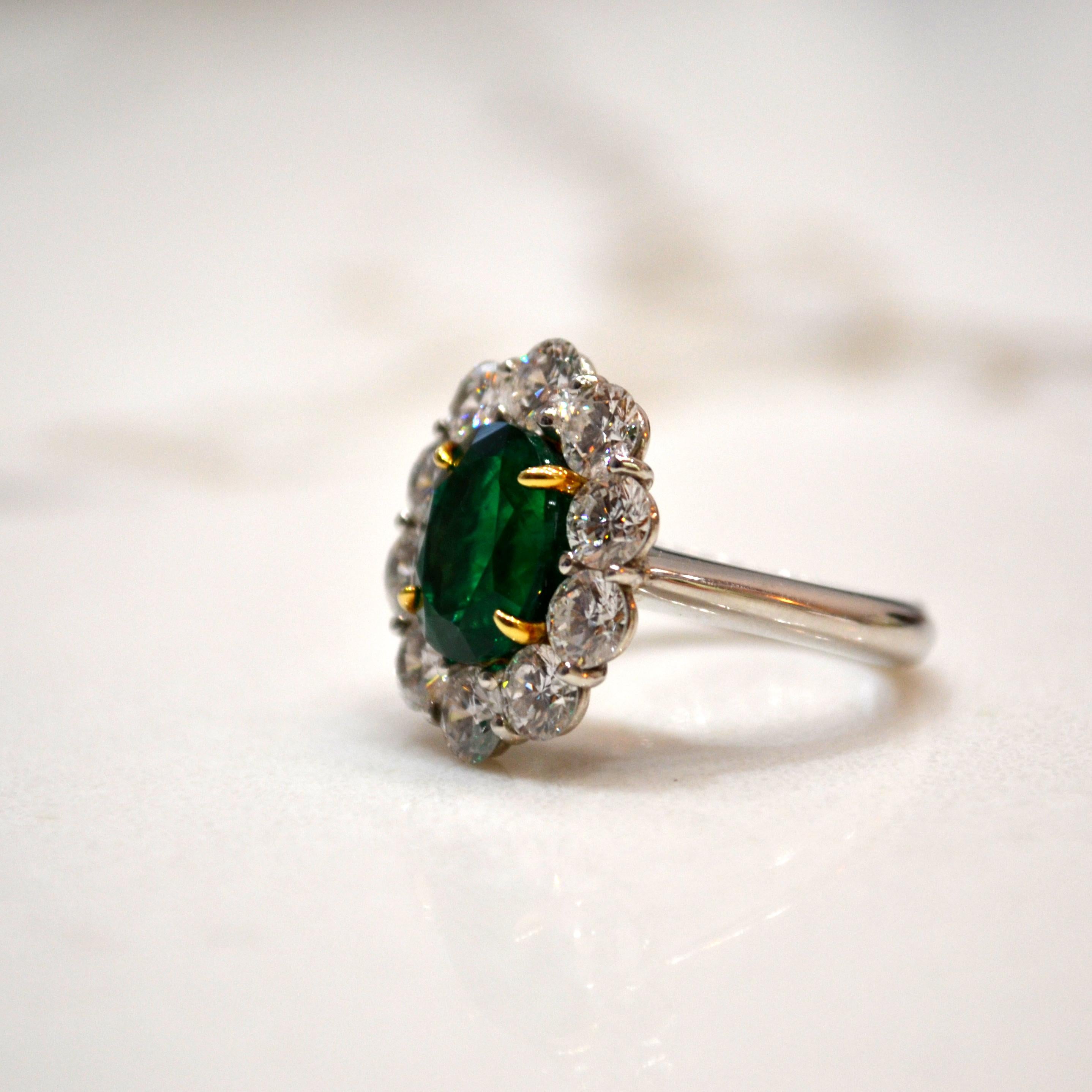 princess diana ring emerald