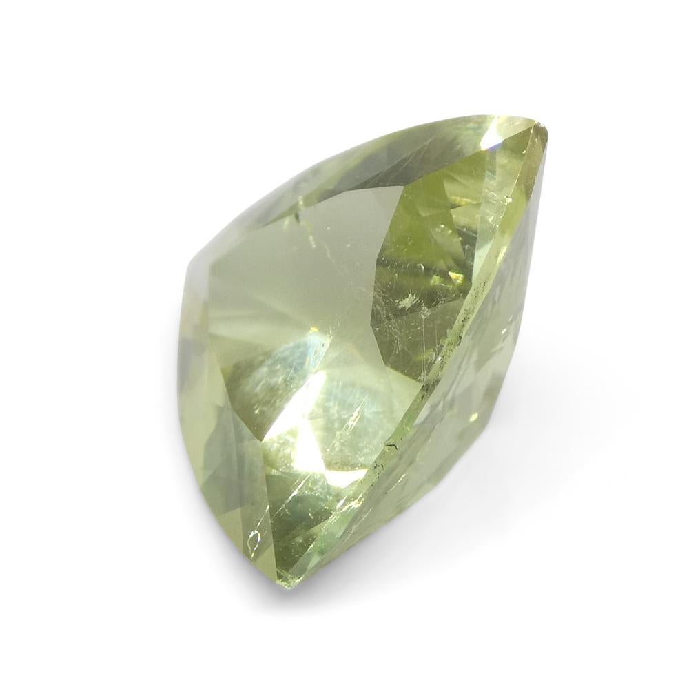 3.29ct Trillion Green Tourmaline For Sale 4