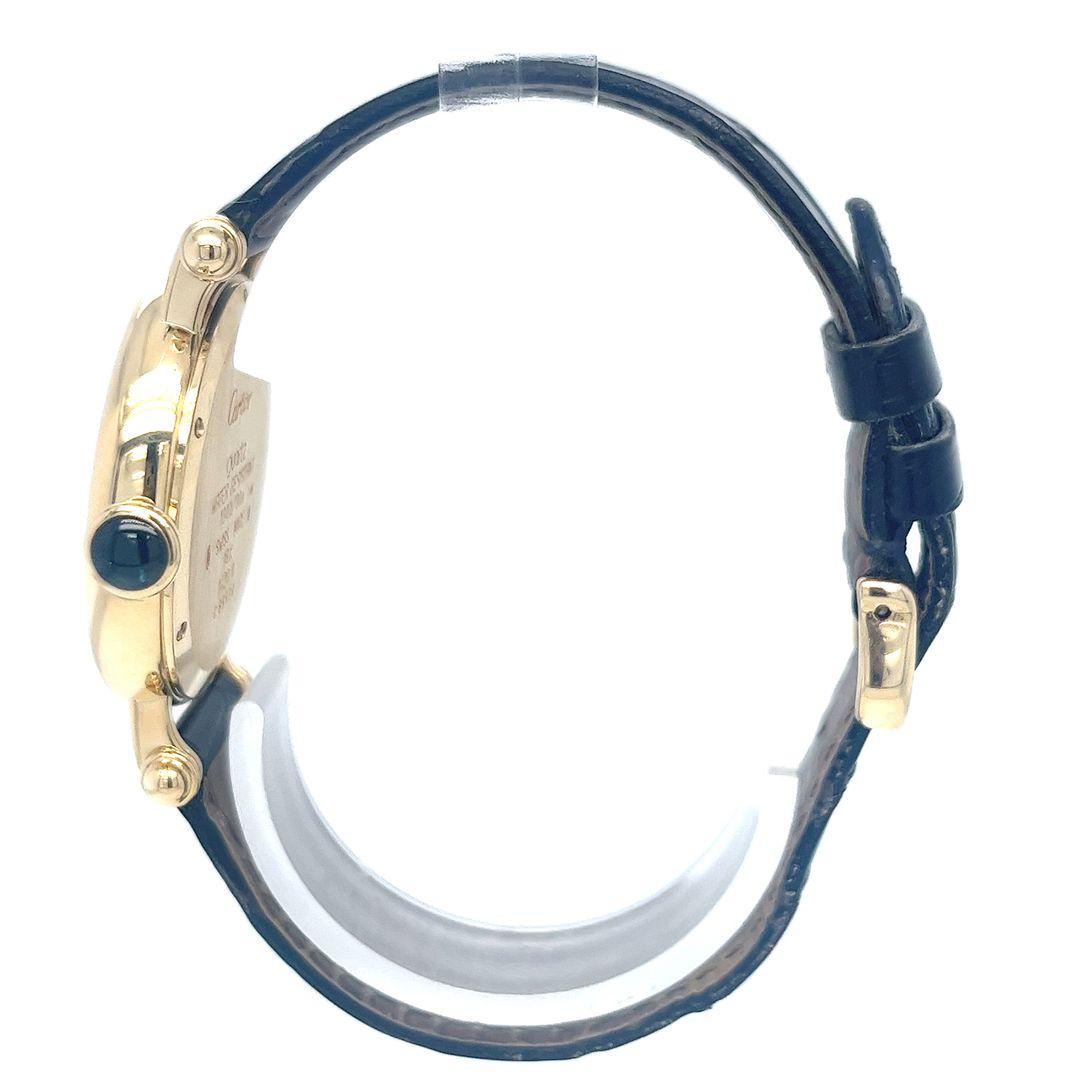 Montre Cartier Diabolo 32mm en or jaune 18K à quartz avec cadran romain et allig... en vente 1