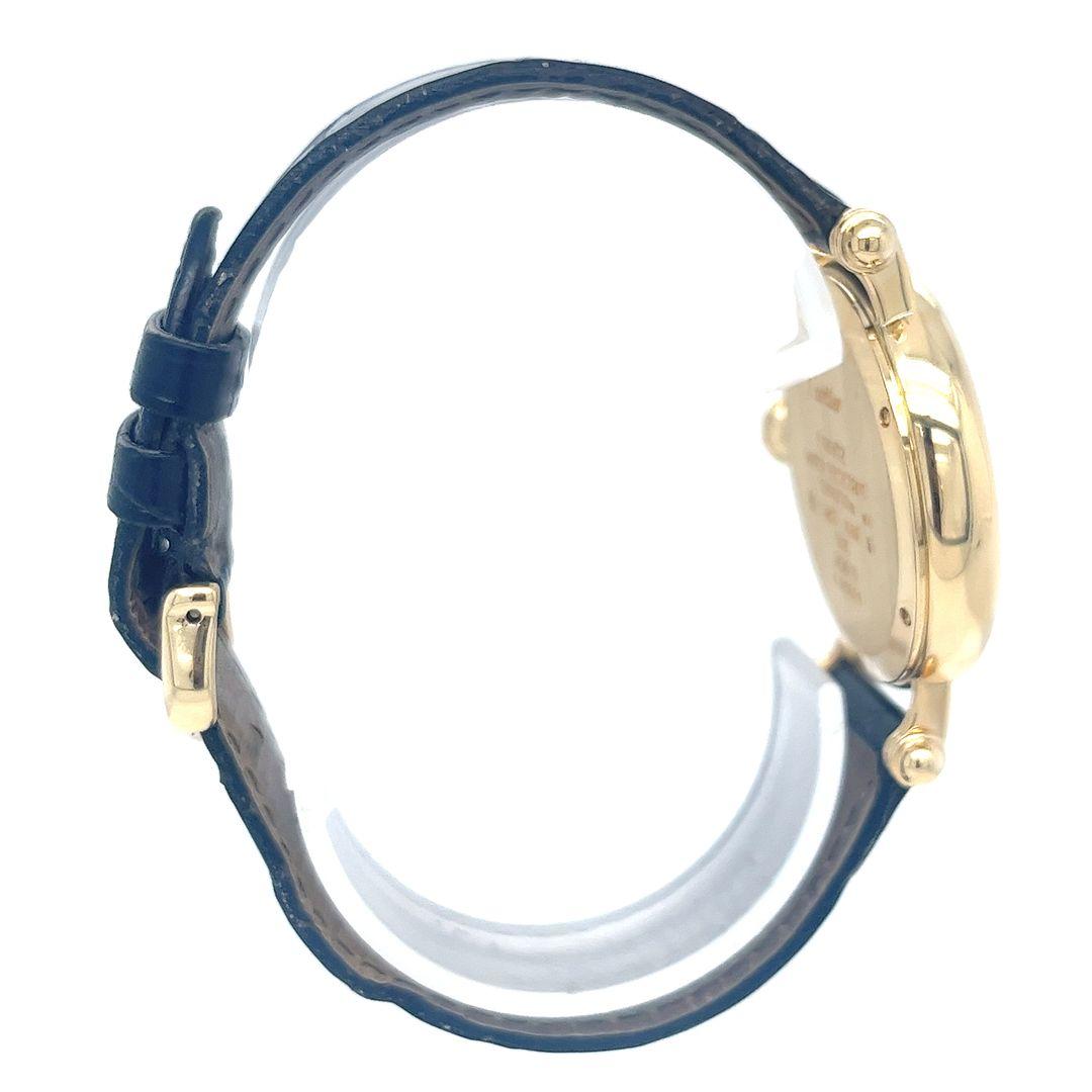 Montre Cartier Diabolo 32mm en or jaune 18K à quartz avec cadran romain et allig... en vente 2