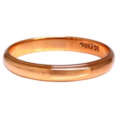 3.2mm Classic Band 14kt Gold 10.5*