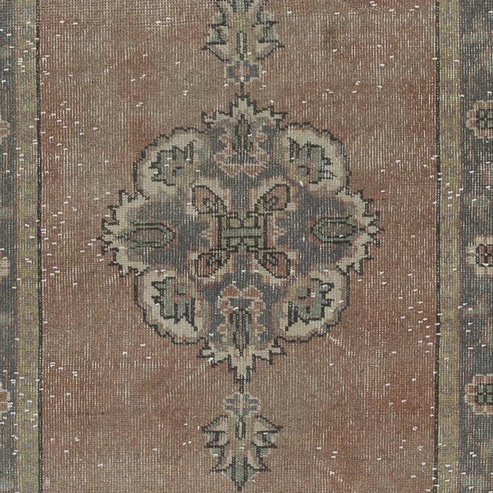 3.2x11.4 Ft Alfombra de Pasillo Hecha a Mano, Alfombra de Pasillo Turca Vintage Anudado a mano en venta