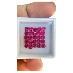 3.2x3.2mm Neon Hot Pink Spinel/Jedi Spinel/Mansin Spinel (Total - 4.45ct)