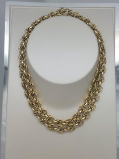 33 1/2 " Classic 14KT Snitch Knot Chain Necklace