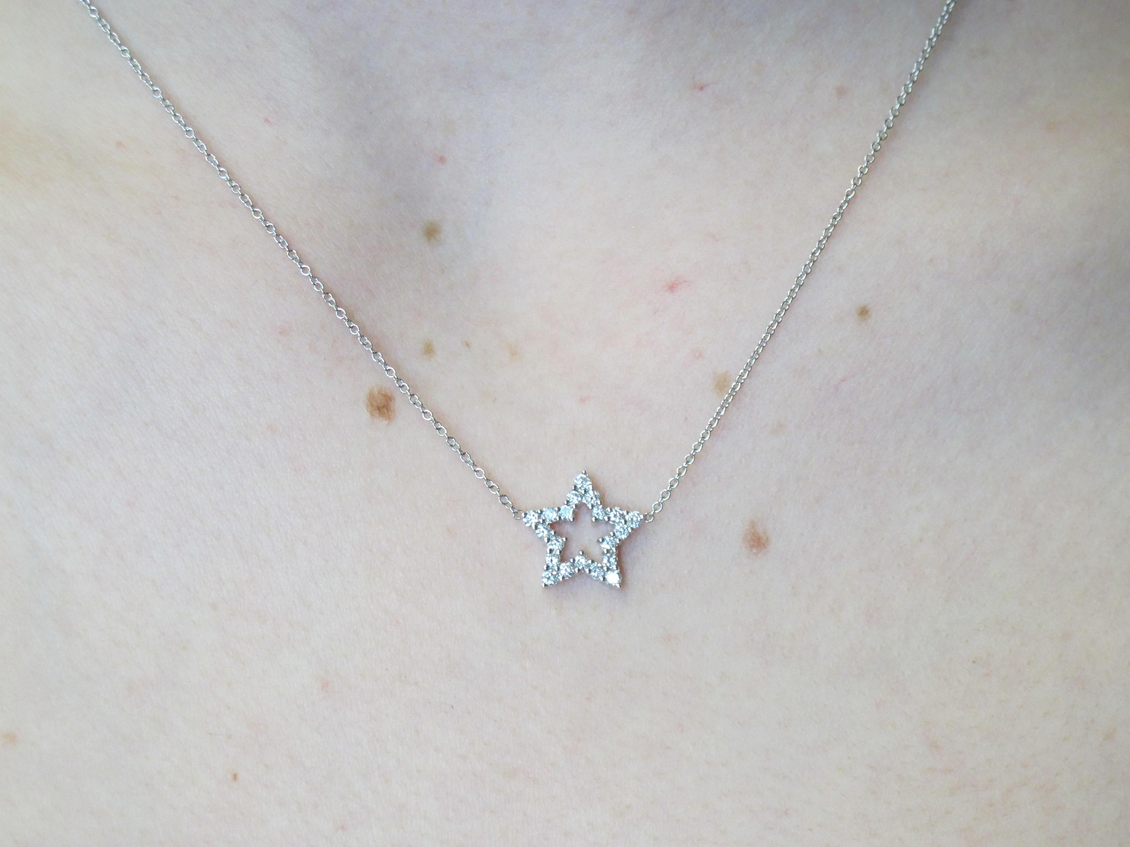 coach star necklace