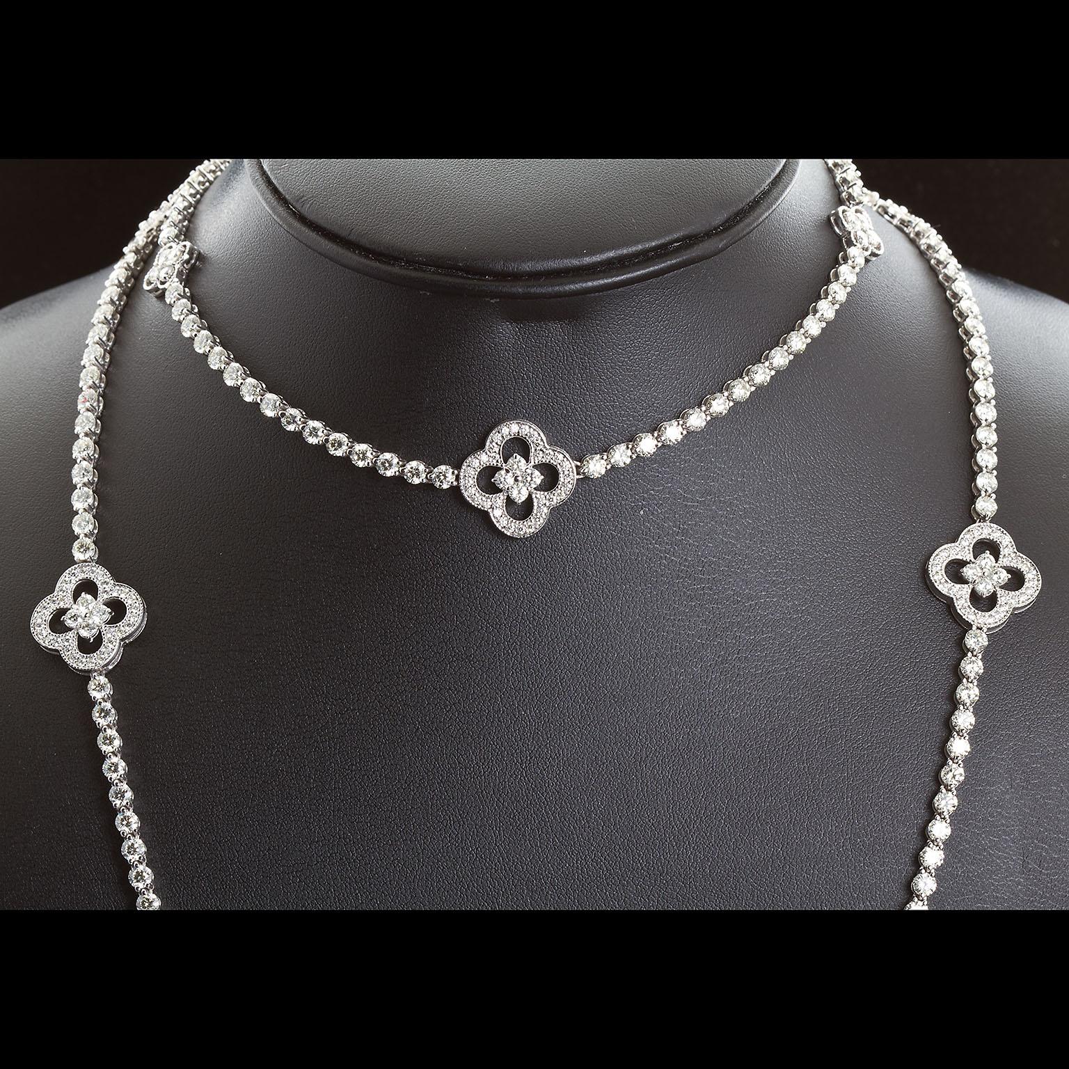 4 carat diamond necklace