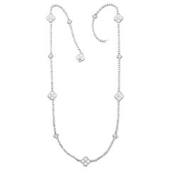 33 Carat Opera Rope Diamond Necklace