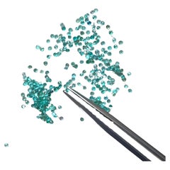 3.3 Carats Blue Paraiba Tourmaline Round Cut Stone Fine Jewelry Natural Gem