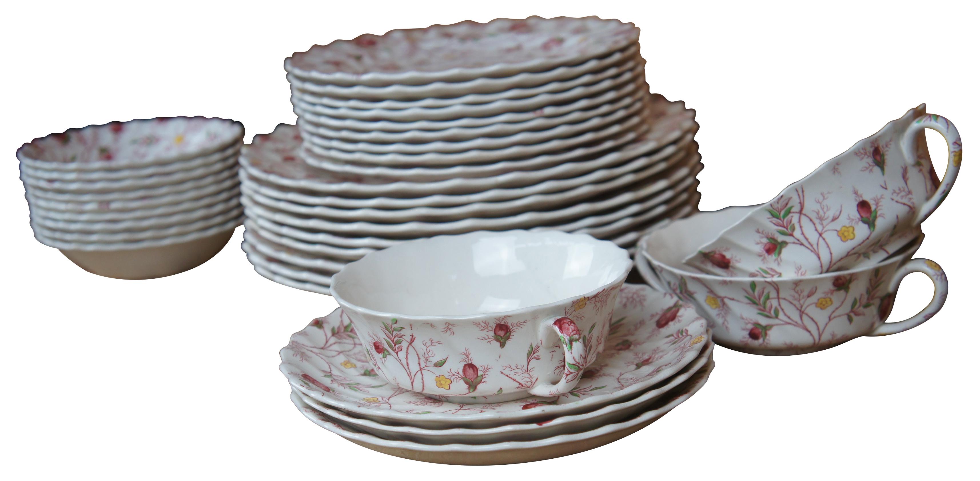 copeland spode rosebud chintz