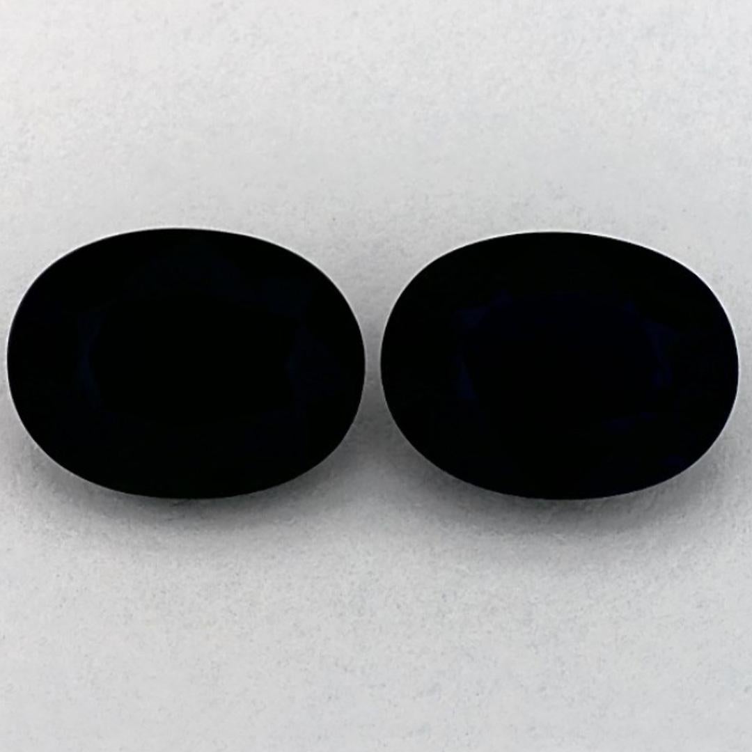 3.30 Ct Blue Sapphire Oval Loose Gemstone For Sale
