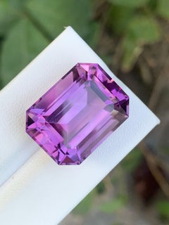 33.05 Carat Natural Loose Amethyst Gemstone For Necklace (Améthyste en vrac pour collier)