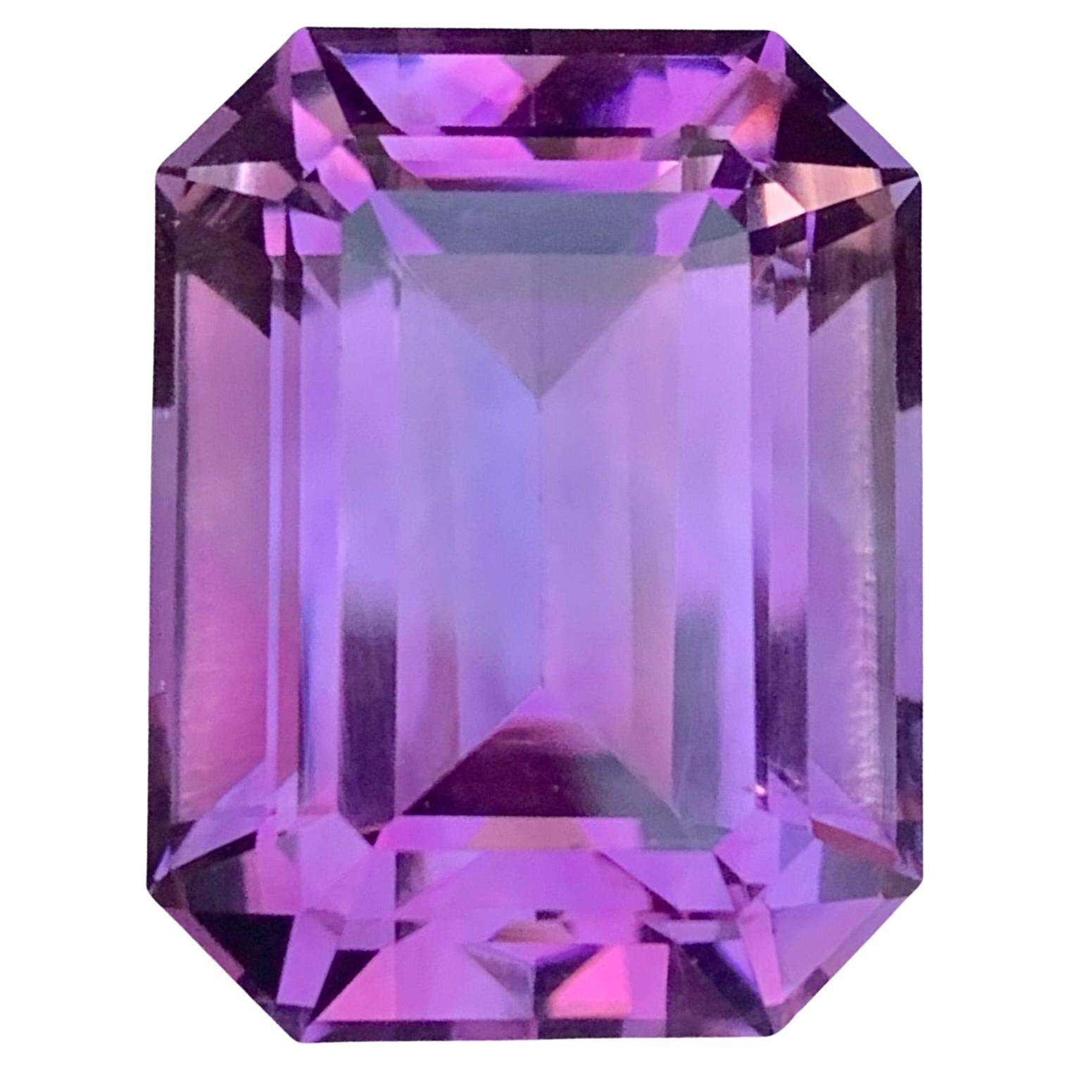 33,05 Karat Natürlicher loser Amethyst Edelstein für Halskette im Angebot
