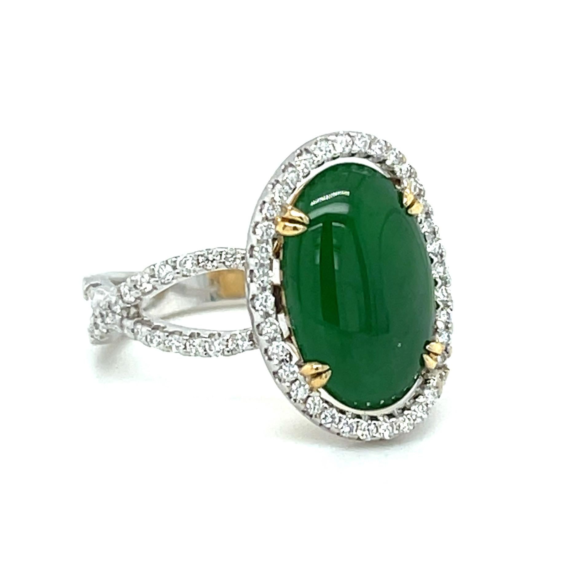 jadeite engagement ring