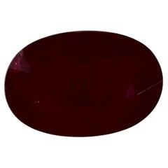 3.32 Ct Ruby Oval Loose Gemstone