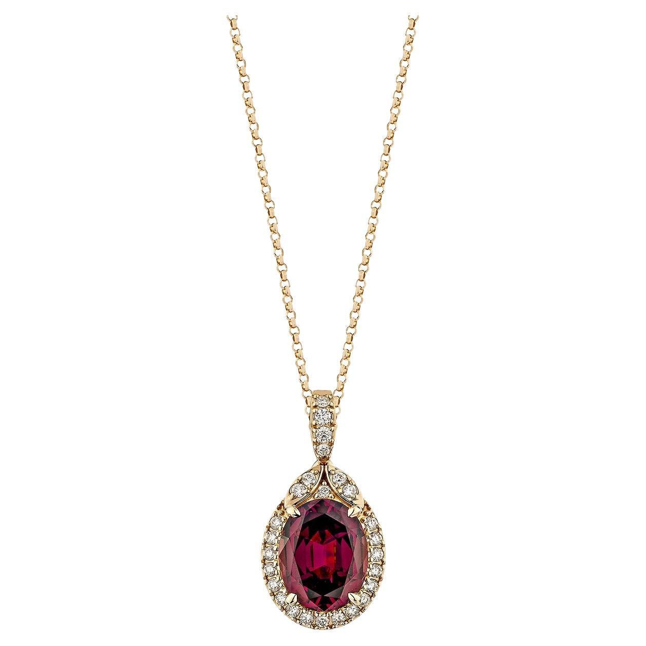 Rhodolite Necklaces