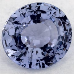 3.33 Ct Blue Sapphire Oval Loose Gemstone