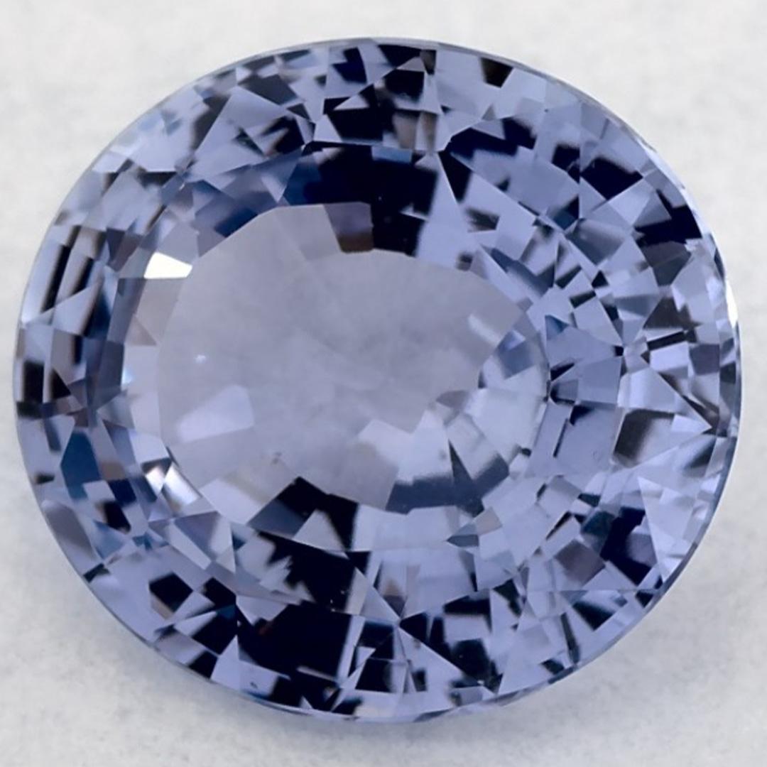 3.33 qt Zafiro Azul Oval Gema Suelta Corte oval en venta