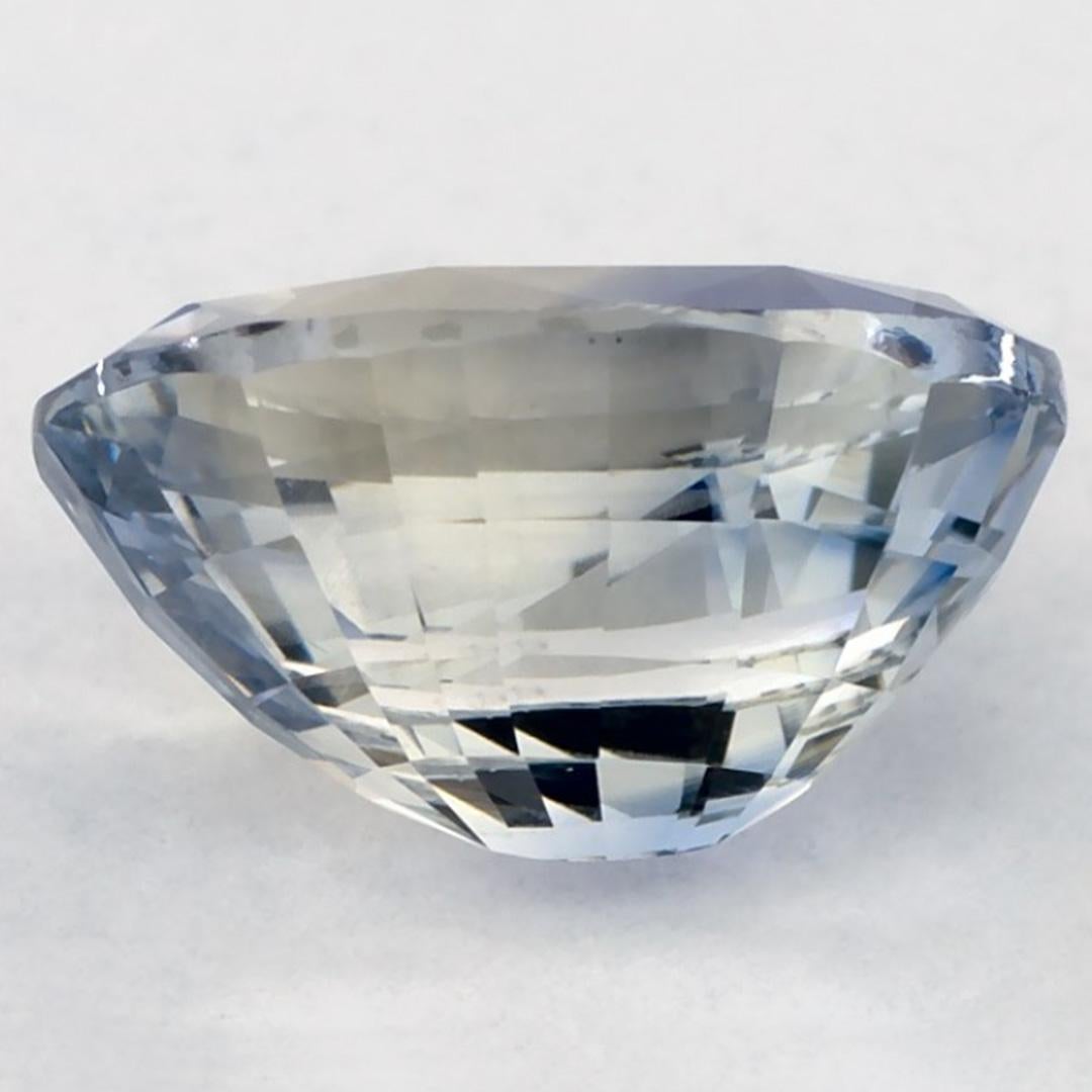 3.33 Ct Blue Sapphire Oval Loose Gemstone In condizioni Nuovo in vendita a Fort Lee, NJ