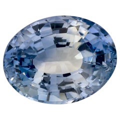3.33 Ct Blue Sapphire Oval Loose Gemstone