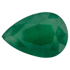 Gema suelta de pera esmeralda de 3.33 qt