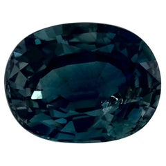 3.33 Ct Green Sapphire Oval Loose Gemstone