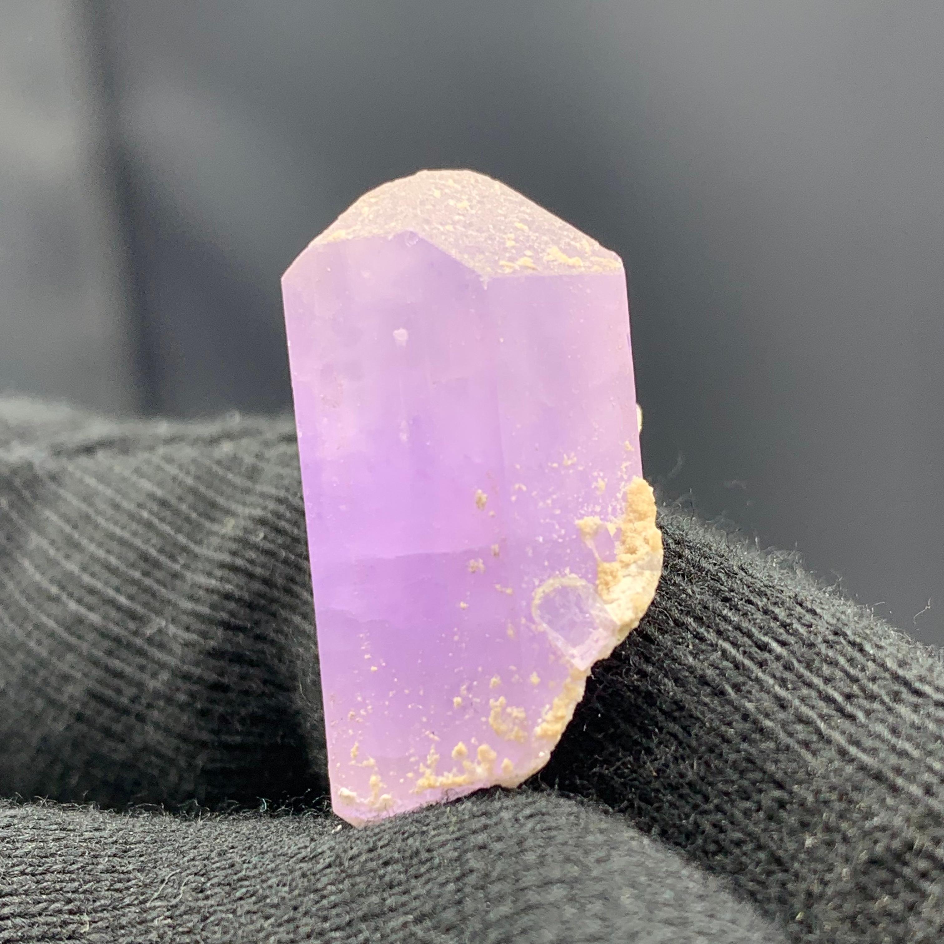 33.40 Gram Lovely Purple Fluorite Crystal From Afghanistan  For Sale 2