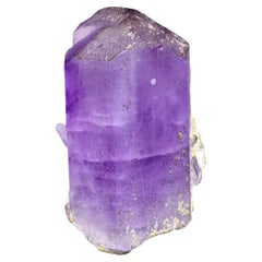 Antique 33.40 Gram Lovely Purple Fluorite Crystal From Afghanistan 
