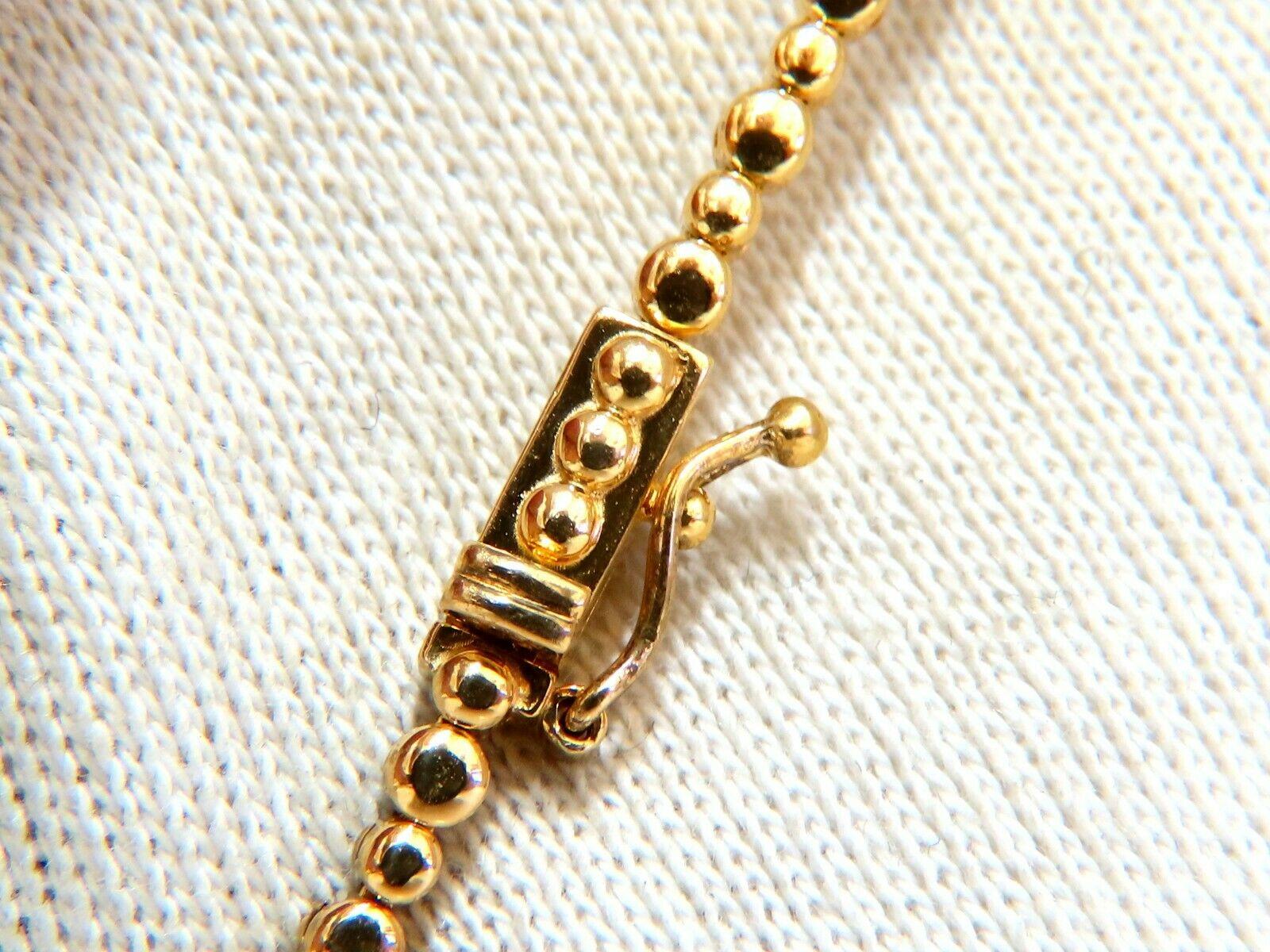 Bracciale tennis con diamanti di acquamarina naturale 3,34ct 14kt Vivid Prime Aqua Blue in vendita 1