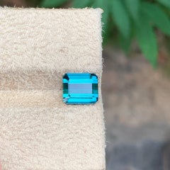 3.35 Carat Natural Loose Blue Tourmaline For Ring And Jewelry Afghan Gemstone