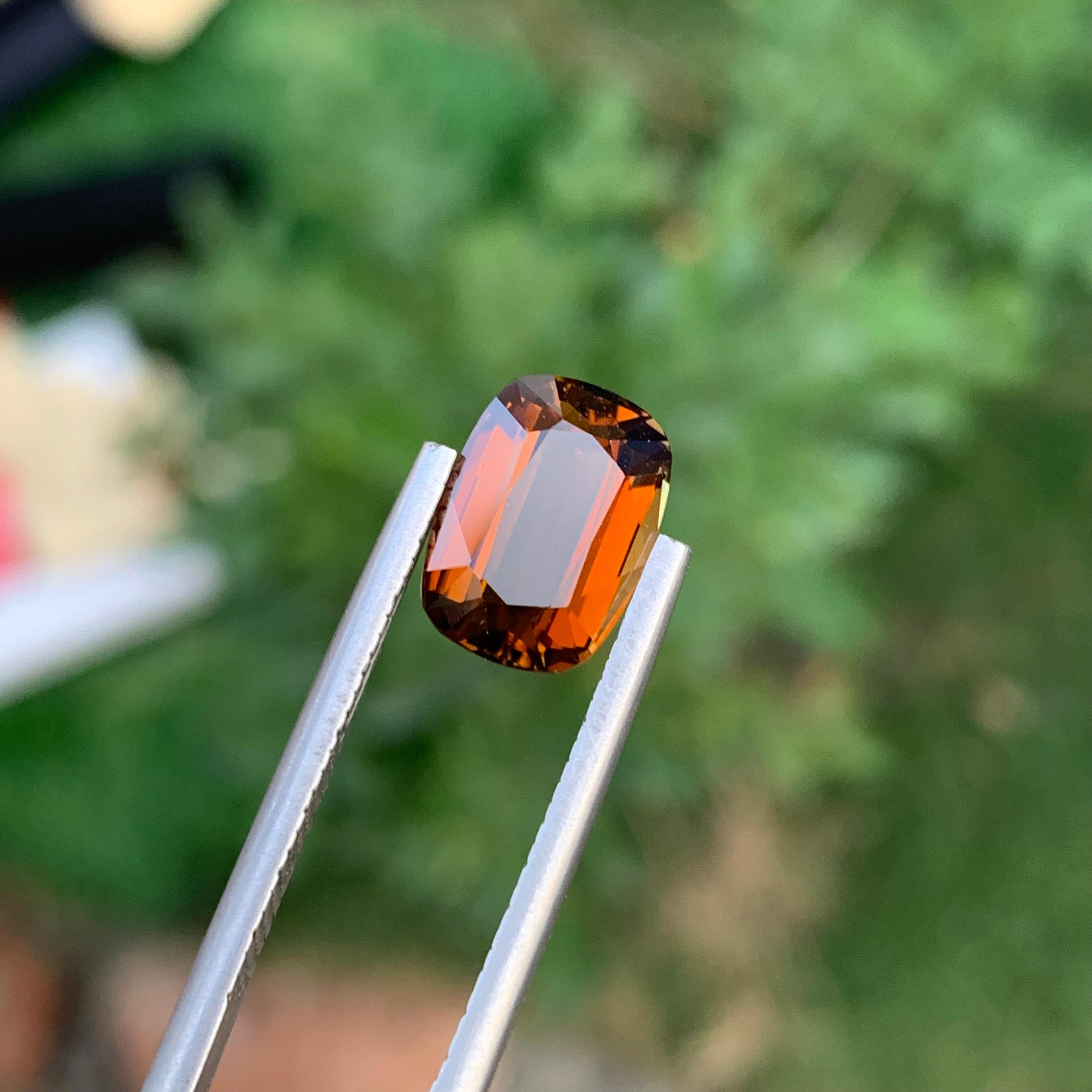 Loose Dravite Tourmaline

Weight: 3.35 Carats
Dimension: 10.5 x 7.6 x 5.1 Mm
Colour: Brown And Orange
Origin: Africa
Certificate: On Demand
Treatment: Non

Tourmaline is a captivating gemstone known for its remarkable variety of colors, making it a