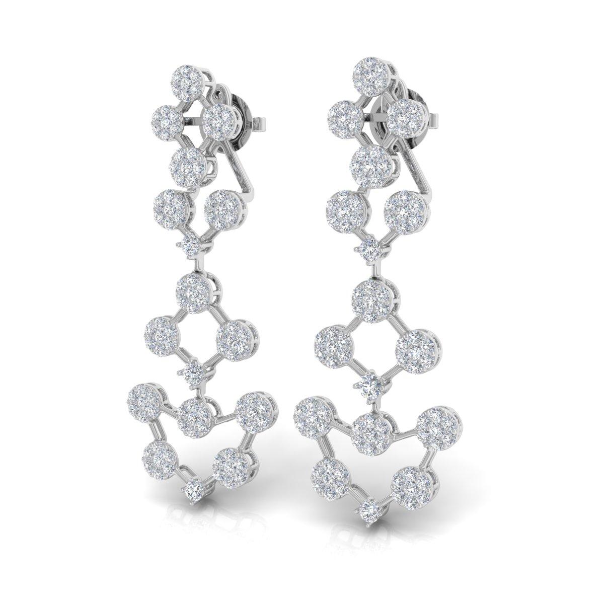 Item Code :- AR-SEE-1381
Gross Wt. :- 11.77 gm
18k White Gold Wt. :- 11.10 gm
Diamond Wt. :- 3.35 Ct. ( AVERAGE DIAMOND CLARITY SI1-SI2 & COLOR H-I )

✦ Sizing
.....................
We can adjust most items to fit your sizing preferences. Most items