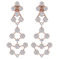 Diamond Dangle Earrings