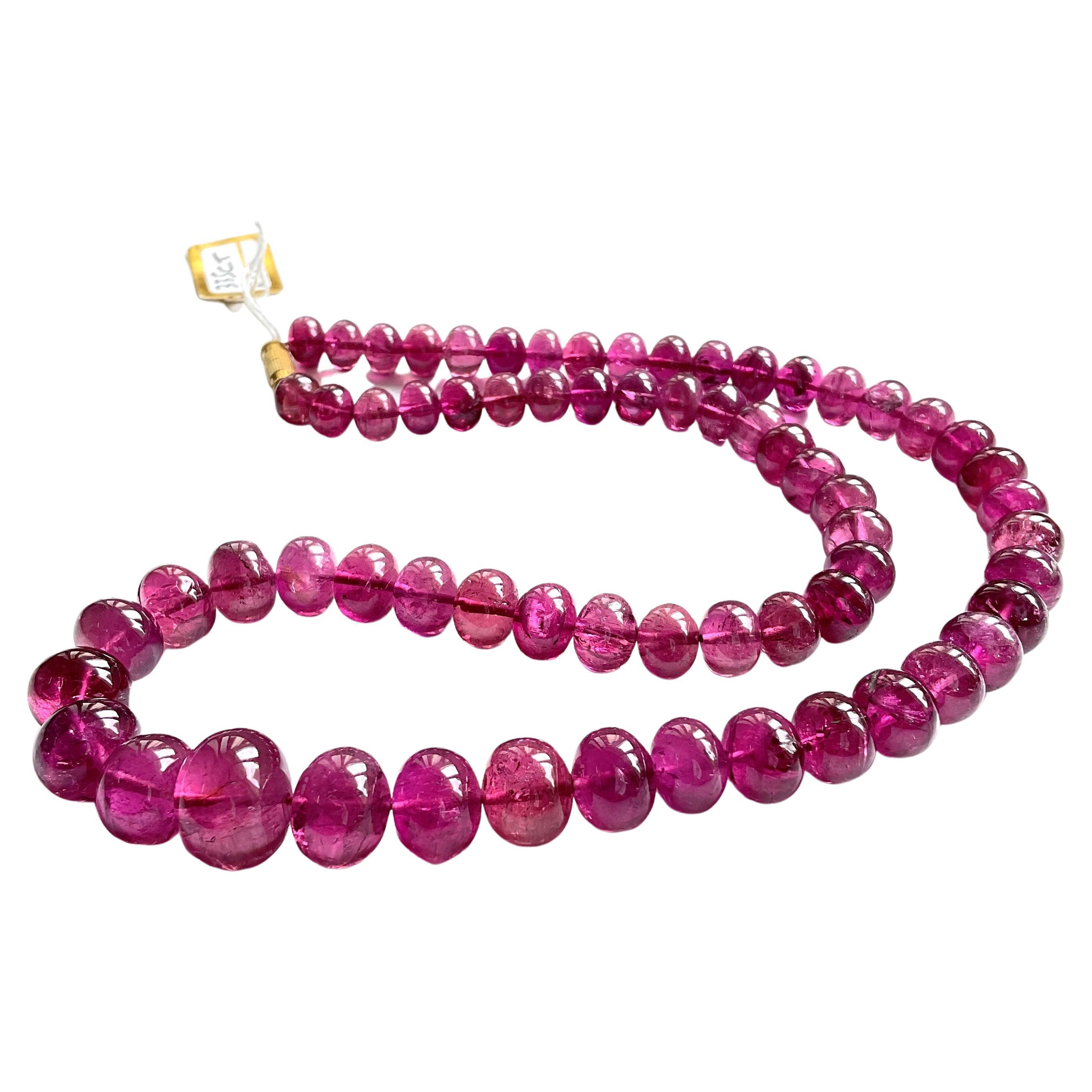 This is a one of a kind of rubellite tourmaline.
Gemstone - Rubellite Tourmaline
Weight - 335.01 Carats
Size - 7 To 14 MM
Strand - 1
Shape -Beads
